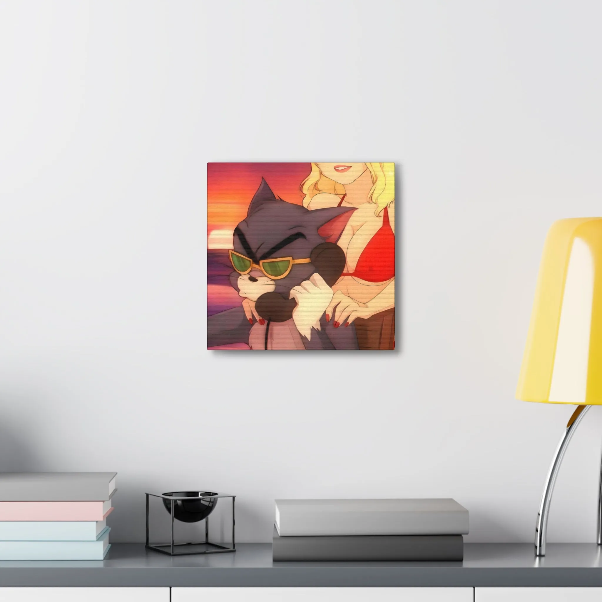The Most Famous Retro Cartoon Gangster Canvas Gallery Wraps - Image 2