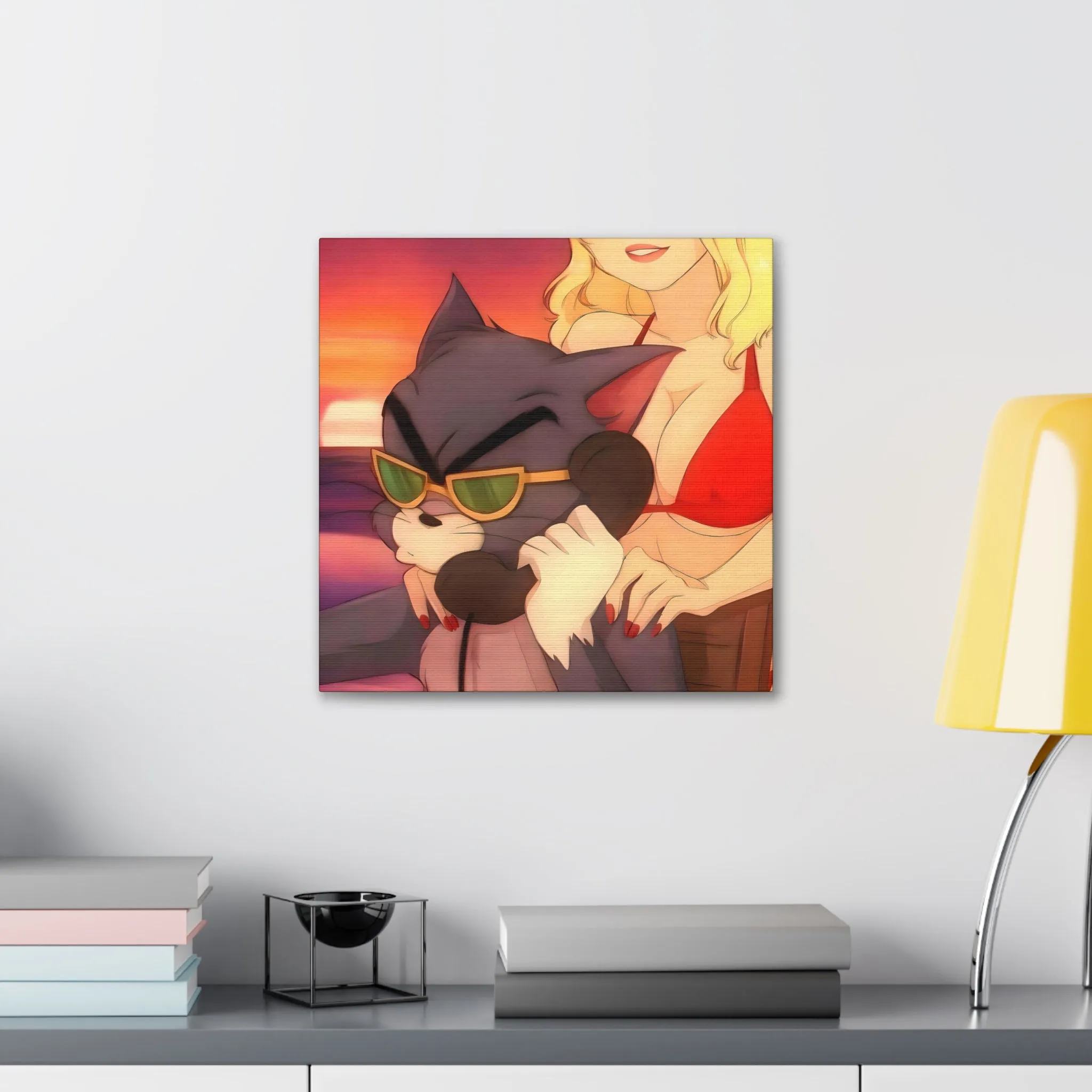 The Most Famous Retro Cartoon Gangster Canvas Gallery Wraps - Image 4