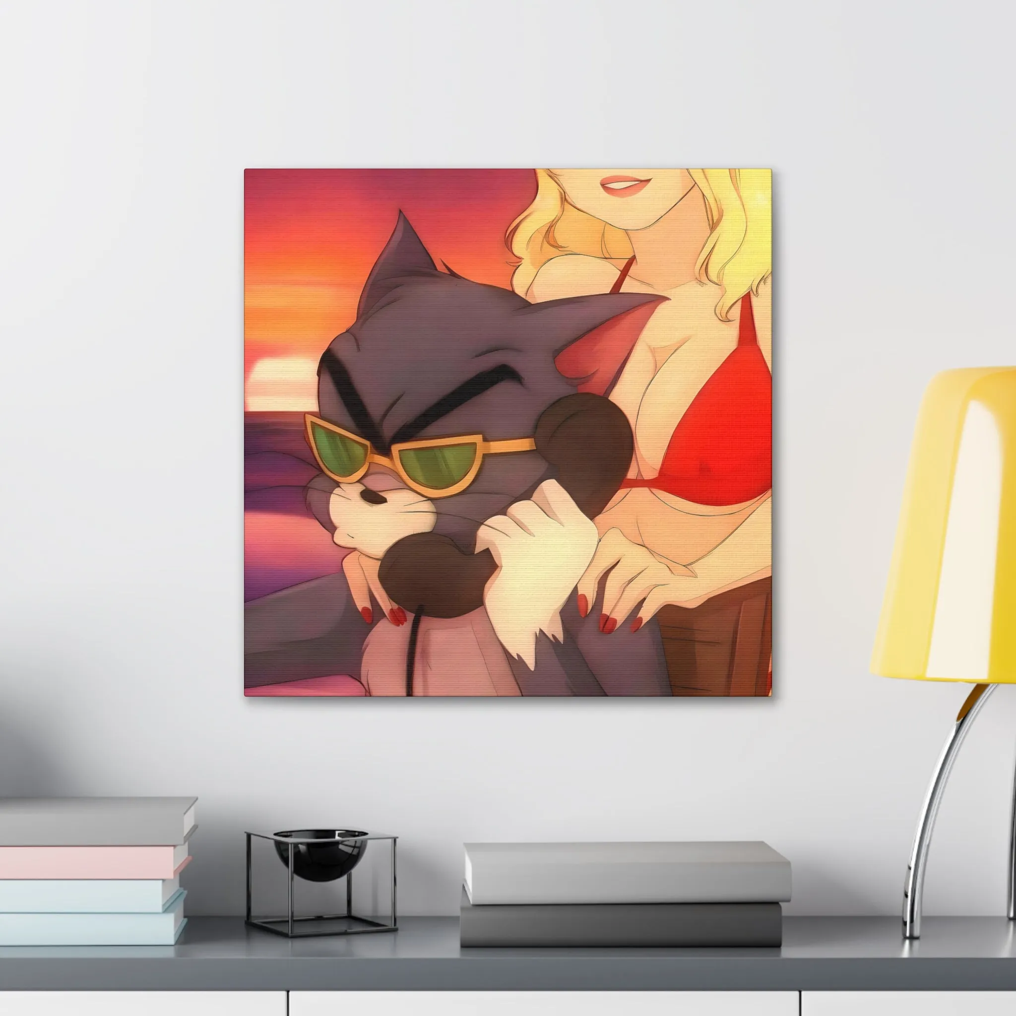 The Most Famous Retro Cartoon Gangster Canvas Gallery Wraps - Image 6