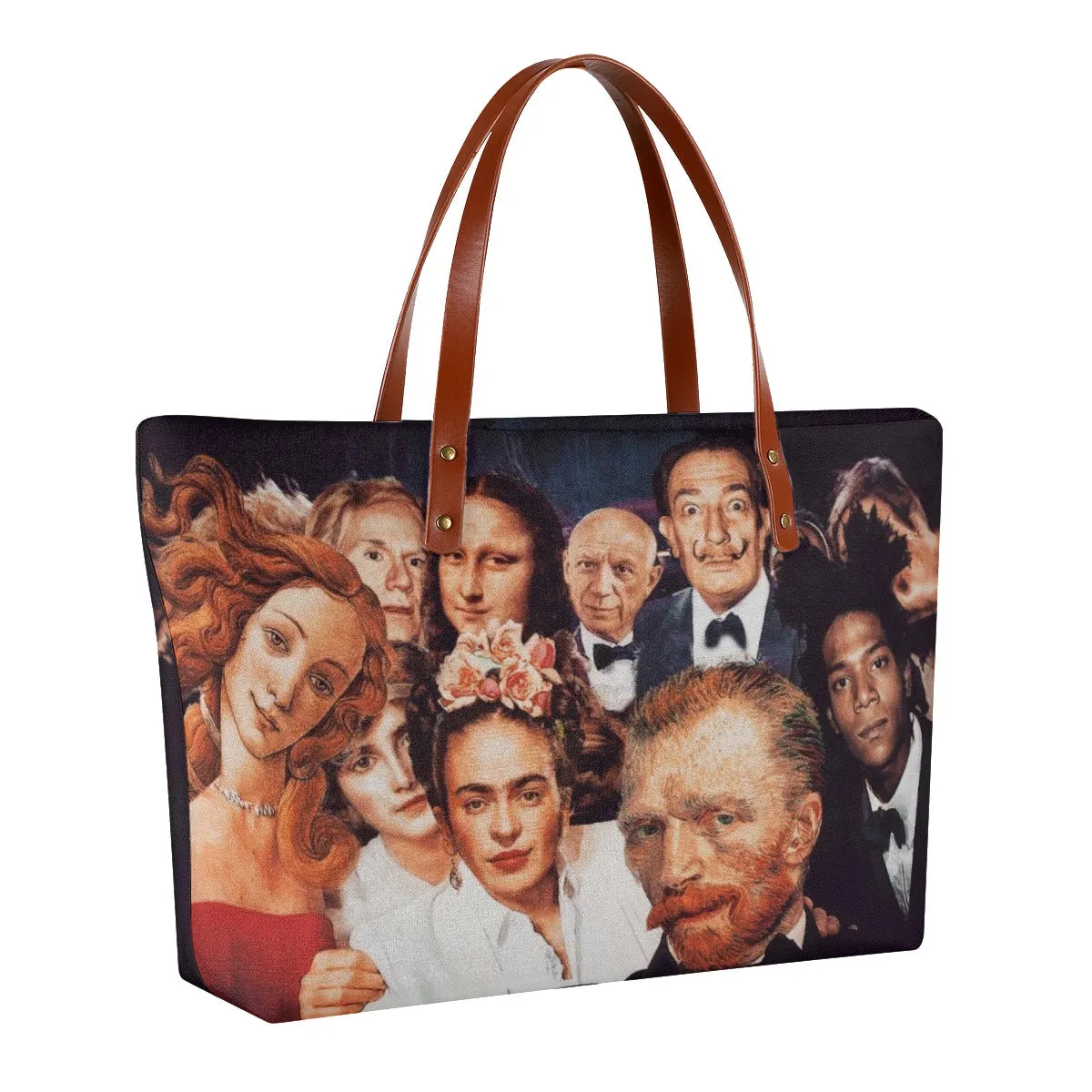 The most Iconic Famous Artists Selfie Tote Bag - Image 2