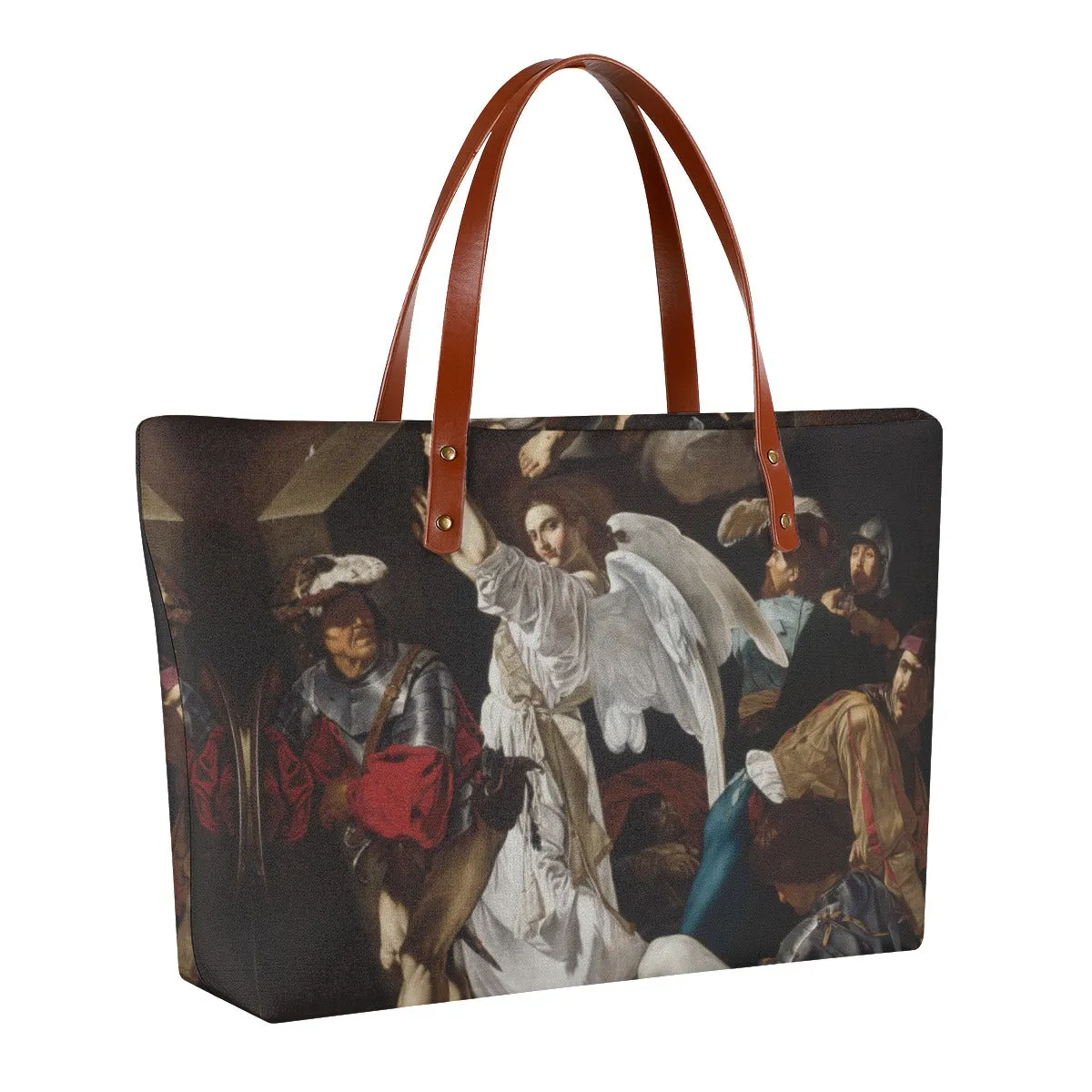 The Resurrection by Caravaggio Tote Bag - Image 2