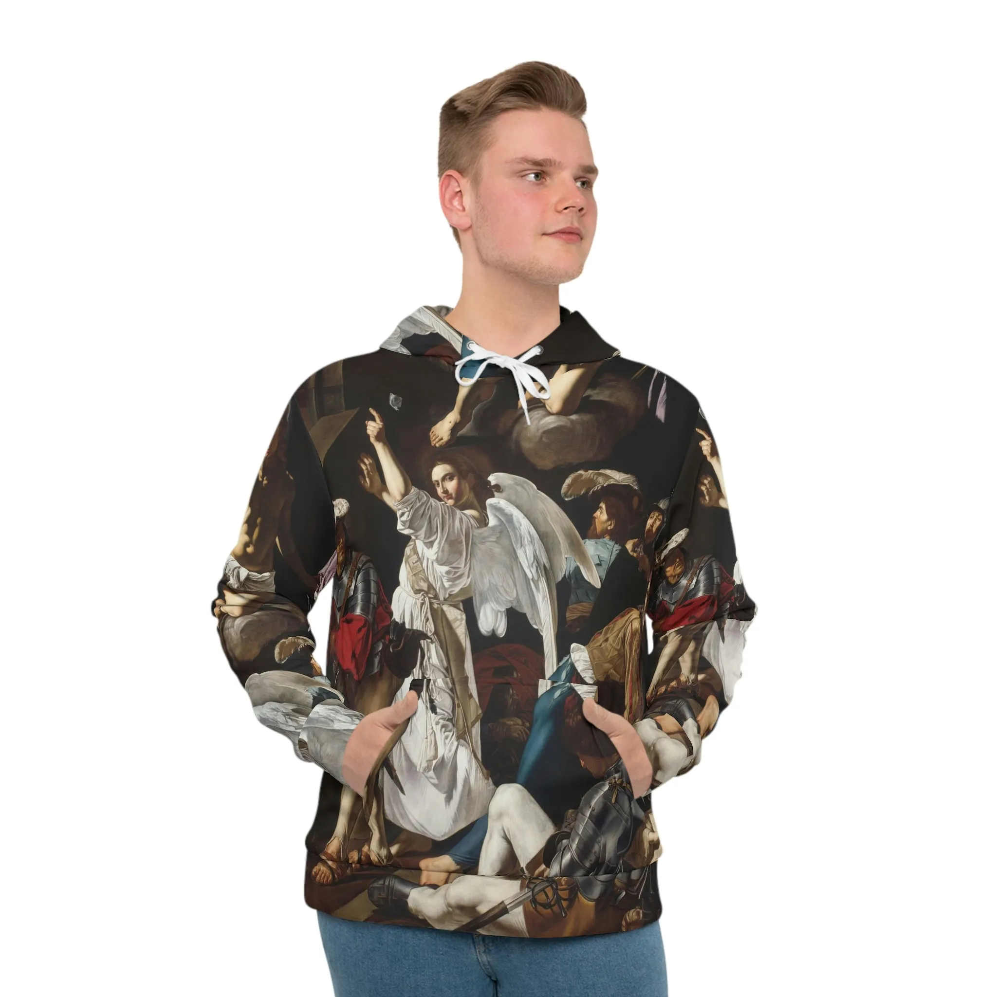 The Resurrection Cecco del Caravaggio Art Hoodie - Image 3