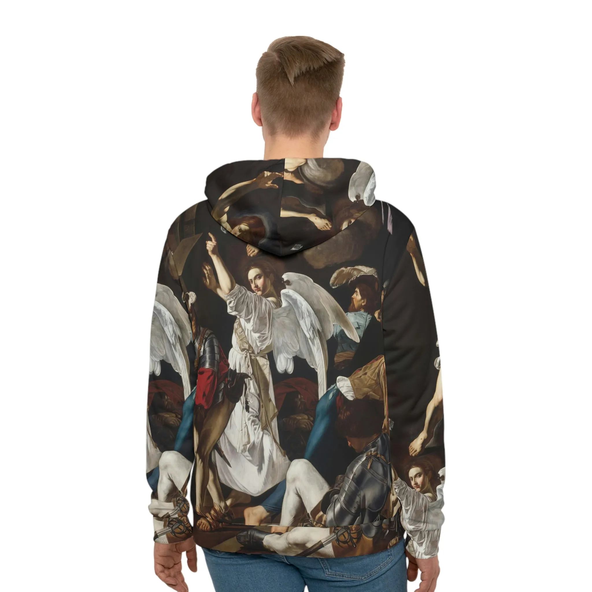 The Resurrection Cecco del Caravaggio Art Hoodie - Image 4