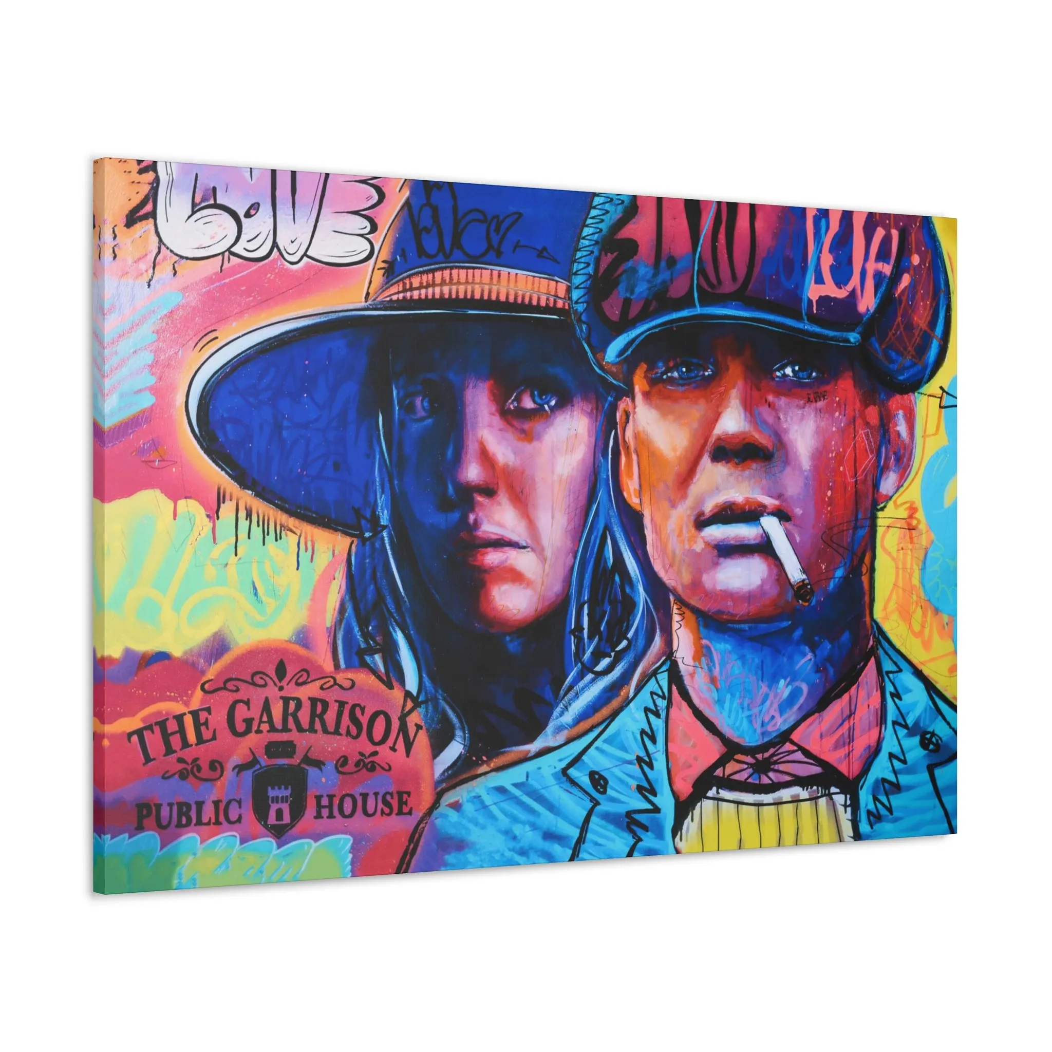 Thomas Shelby and Grace Love Story Gangster Canvas Gallery Wraps - Image 11