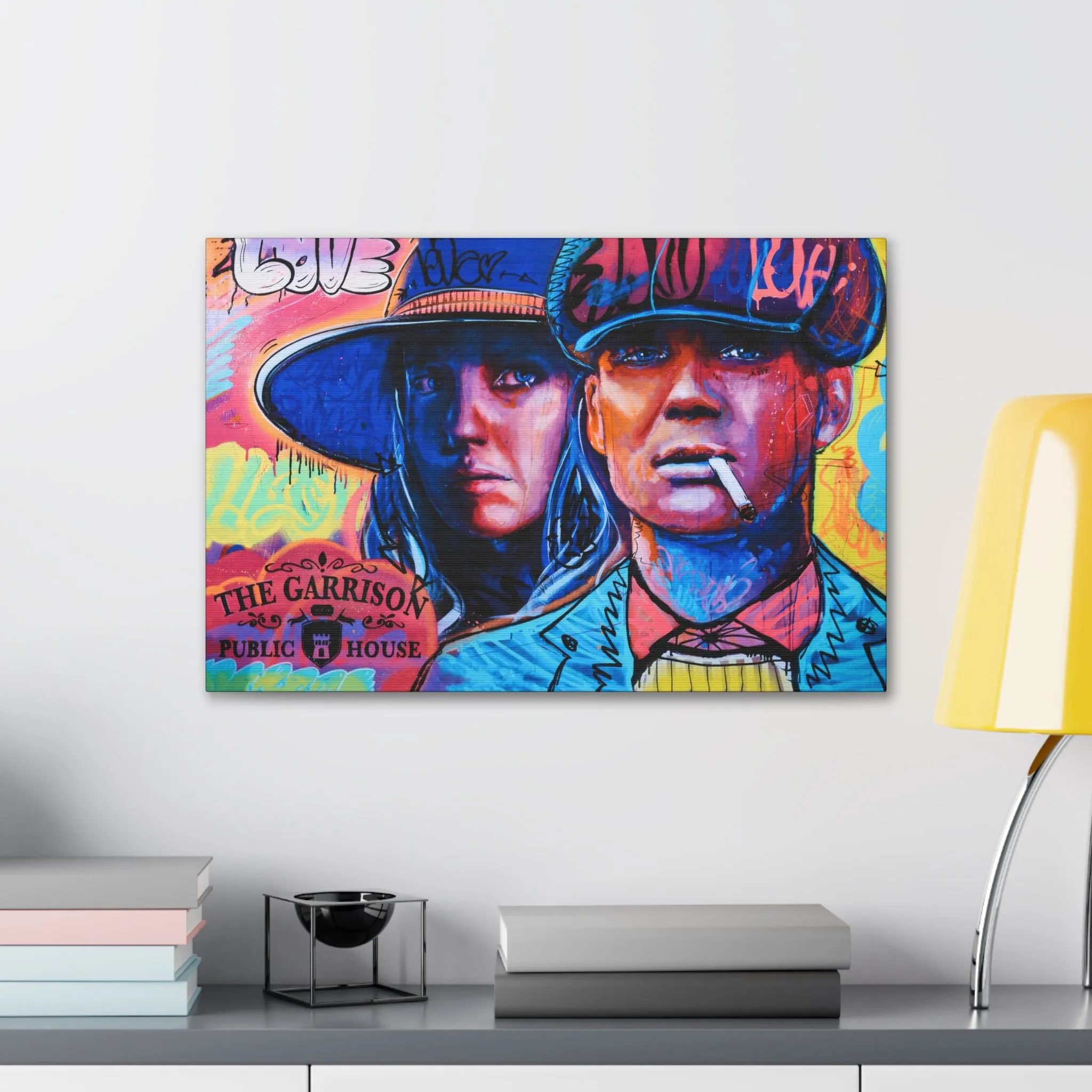 Thomas Shelby and Grace Love Story Gangster Canvas Gallery Wraps - Image 2