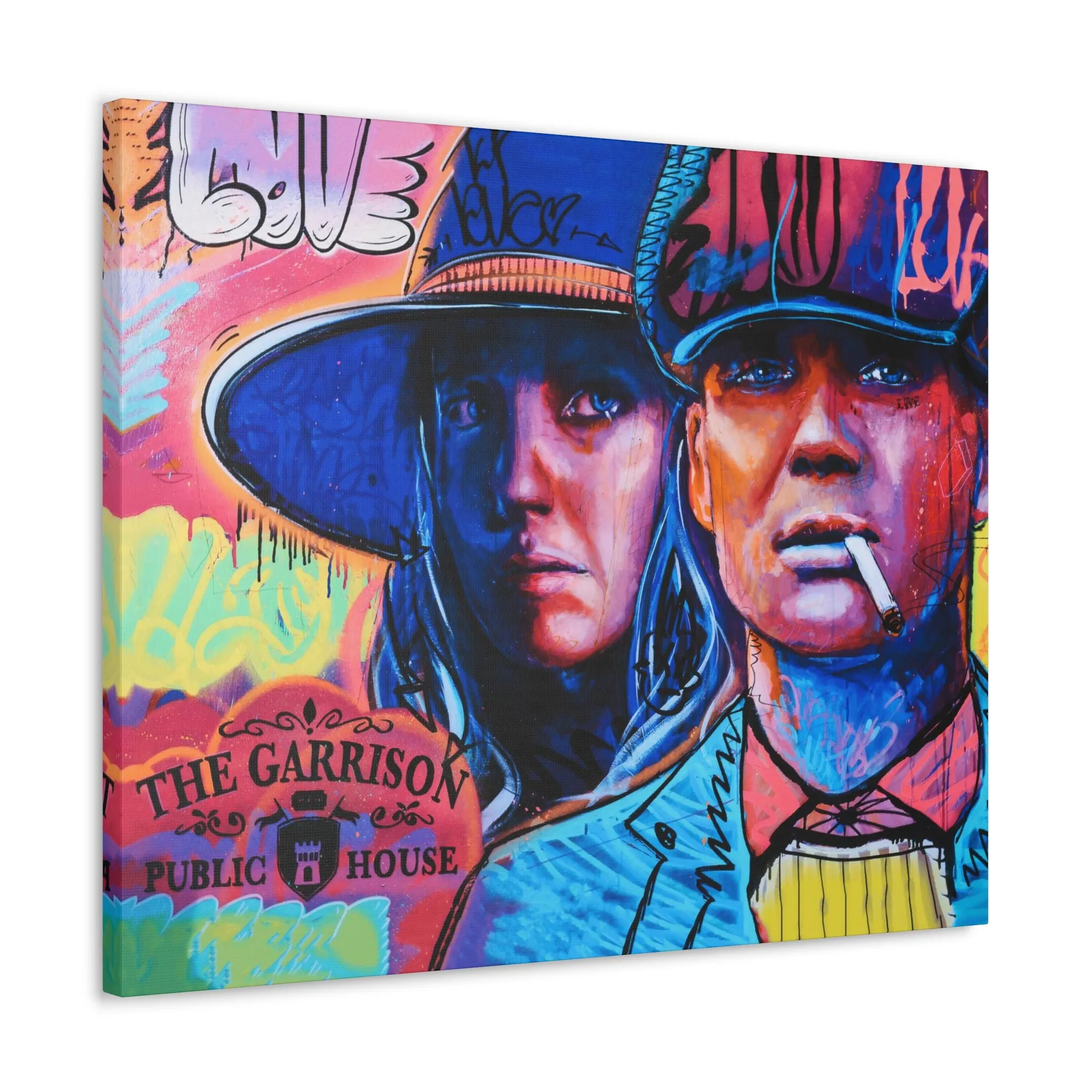 Thomas Shelby and Grace Love Story Gangster Canvas Gallery Wraps - Image 5