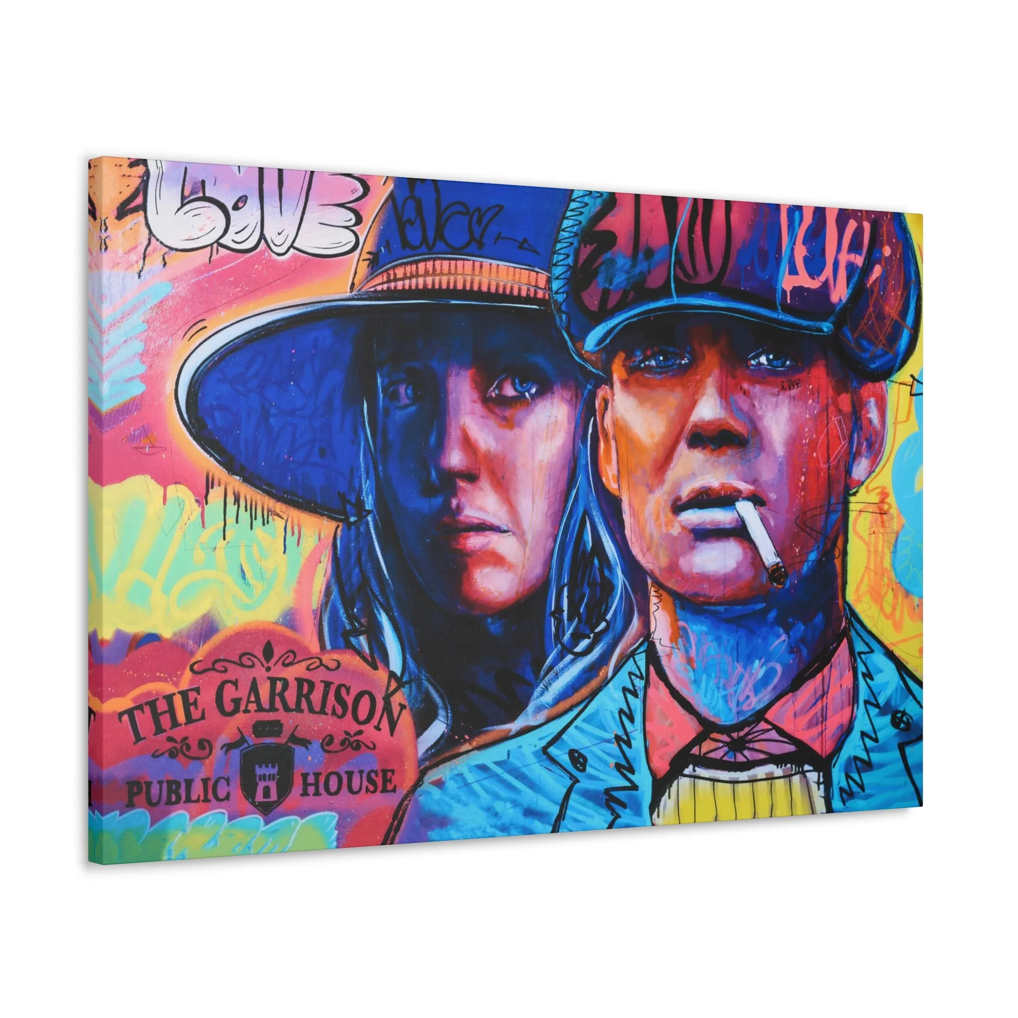 Thomas Shelby and Grace Love Story Gangster Canvas Gallery Wraps - Image 7