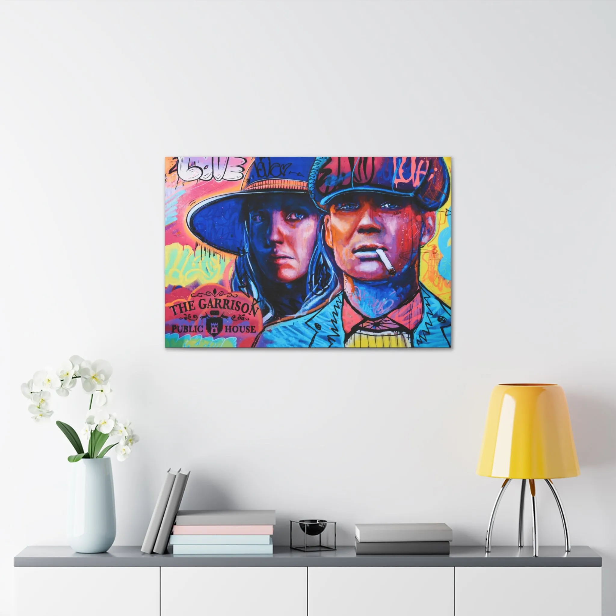 Thomas Shelby and Grace Love Story Gangster Canvas Gallery Wraps - Image 8