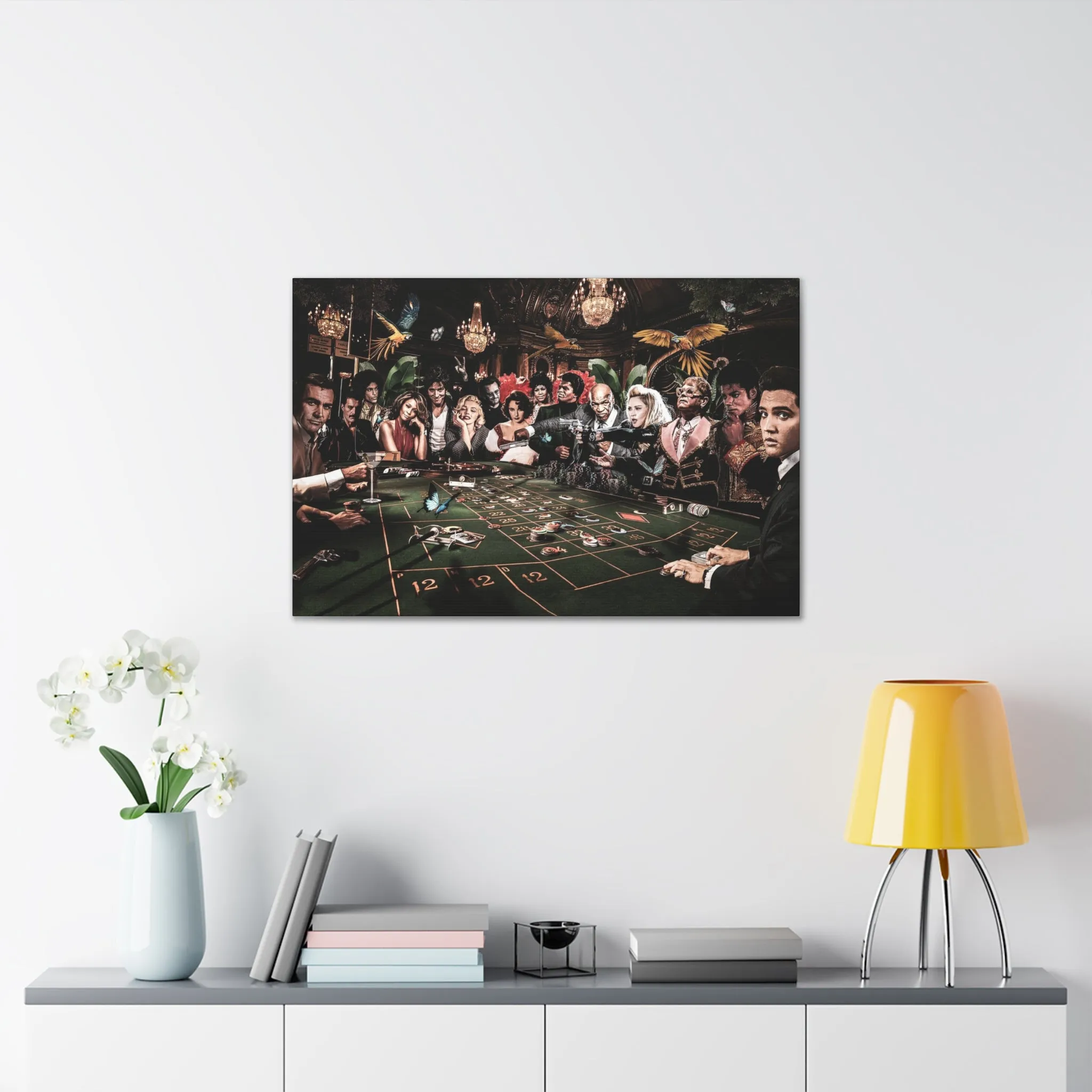 Top Famous Celebrities of All Time Canvas Gallery Wraps - Image 10