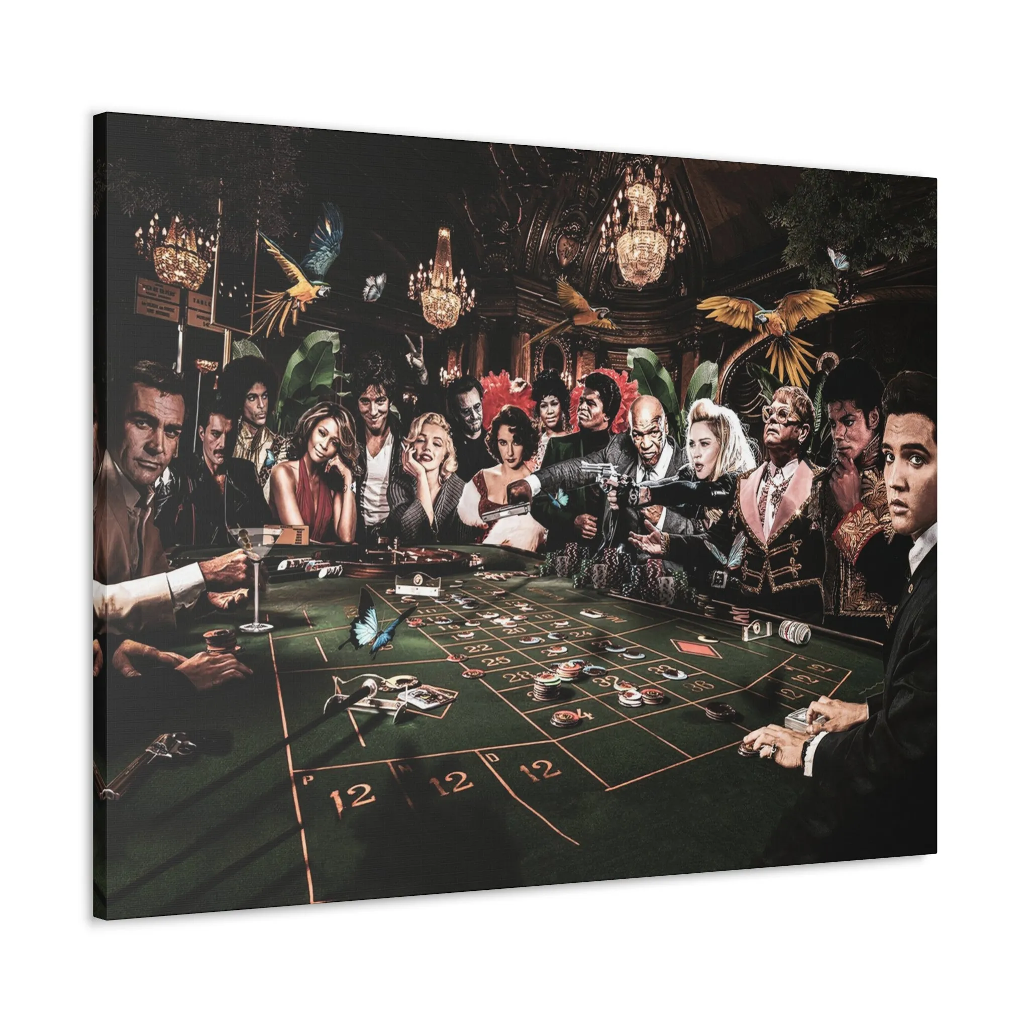Top Famous Celebrities of All Time Canvas Gallery Wraps - Image 11