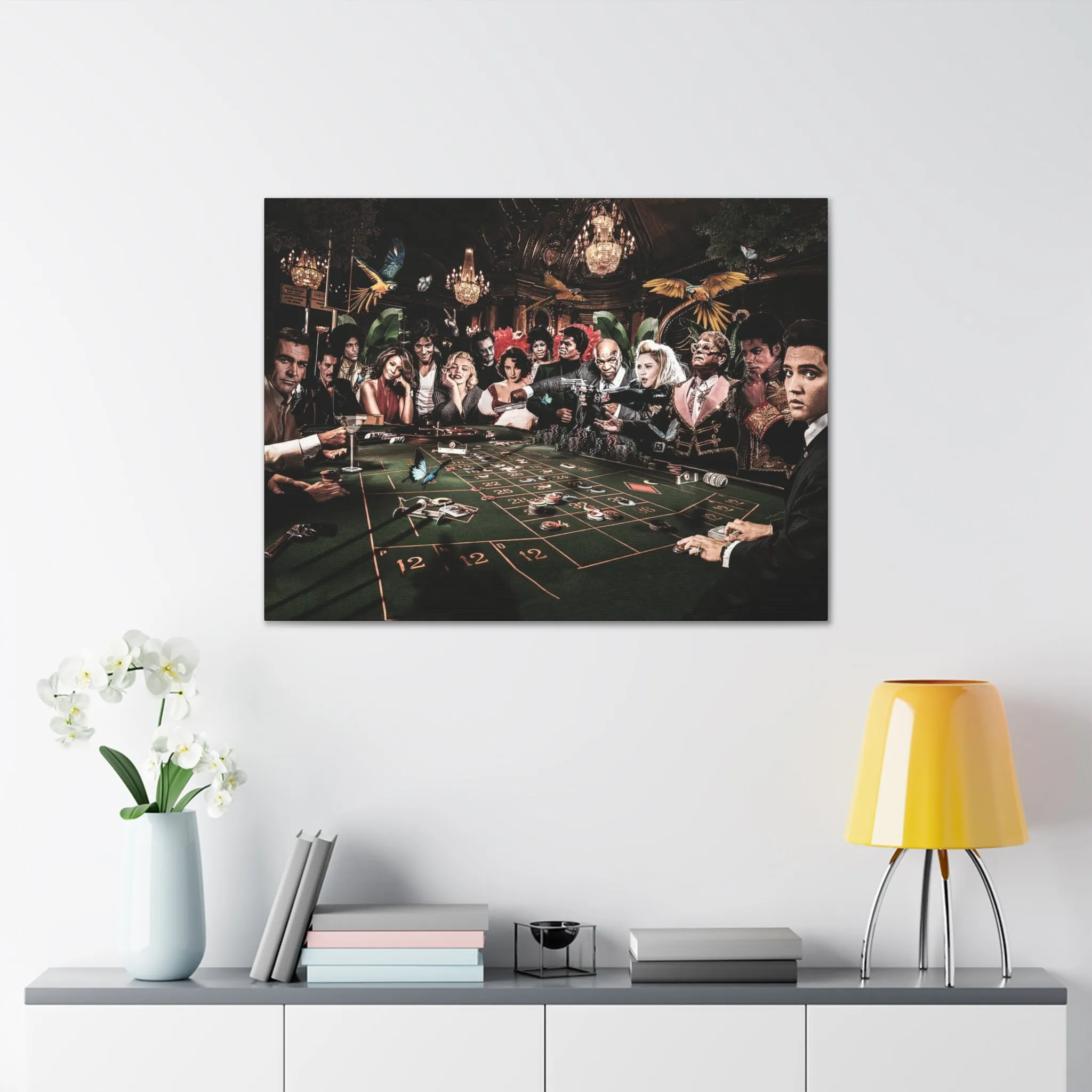 Top Famous Celebrities of All Time Canvas Gallery Wraps - Image 12