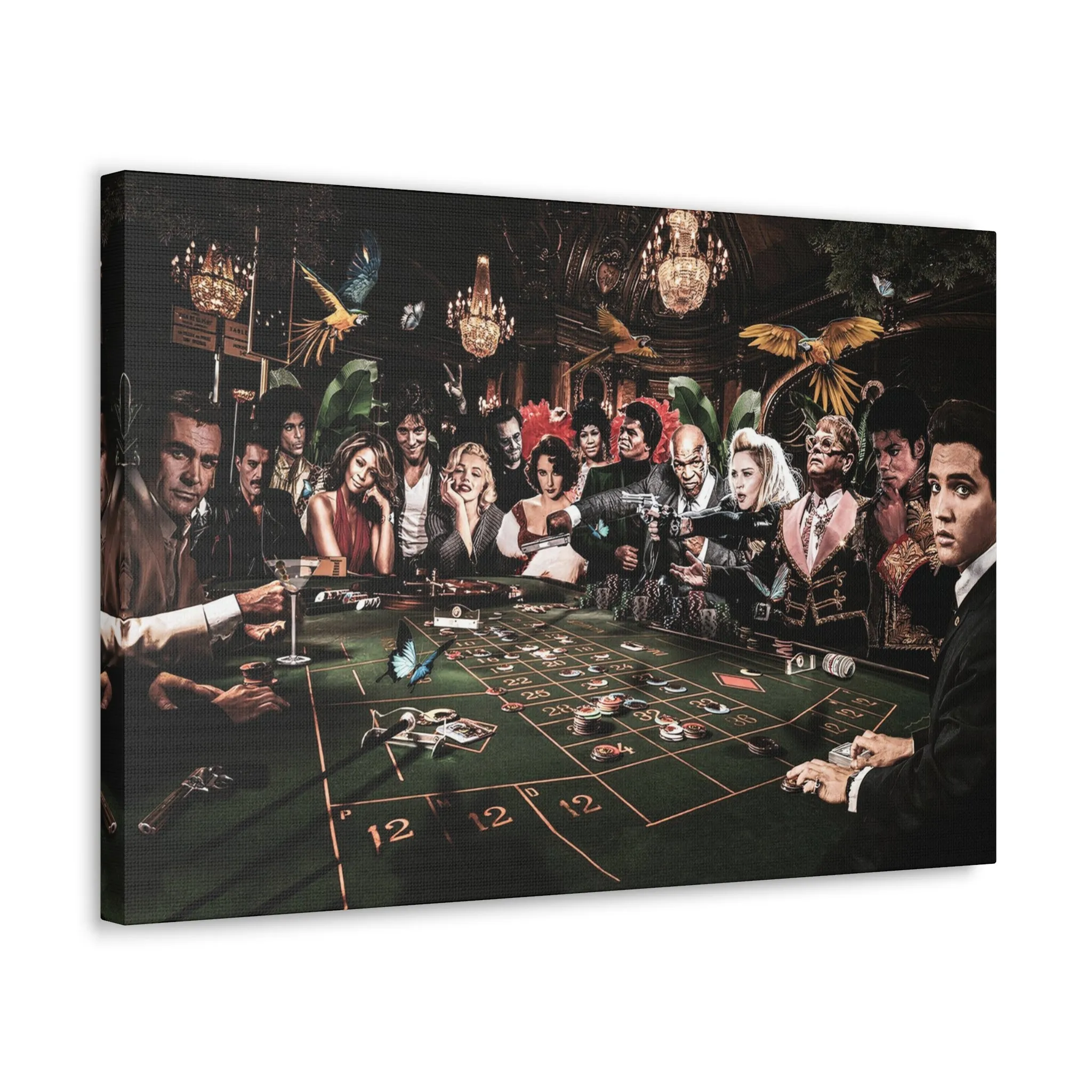 Top Famous Celebrities of All Time Canvas Gallery Wraps - Image 3
