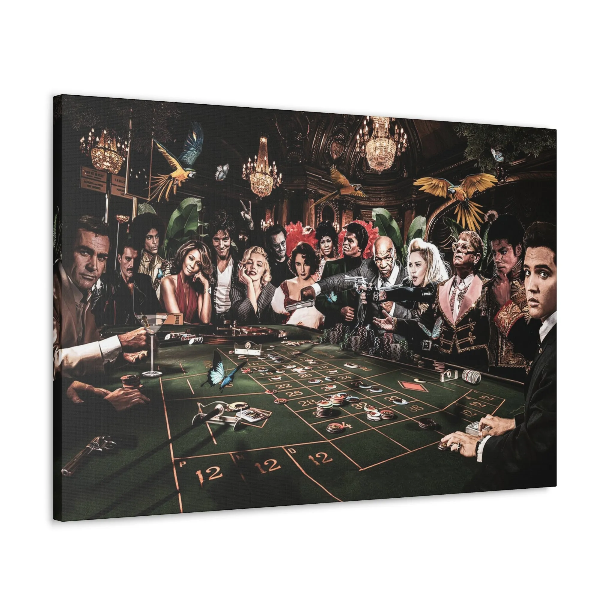 Top Famous Celebrities of All Time Canvas Gallery Wraps - Image 9