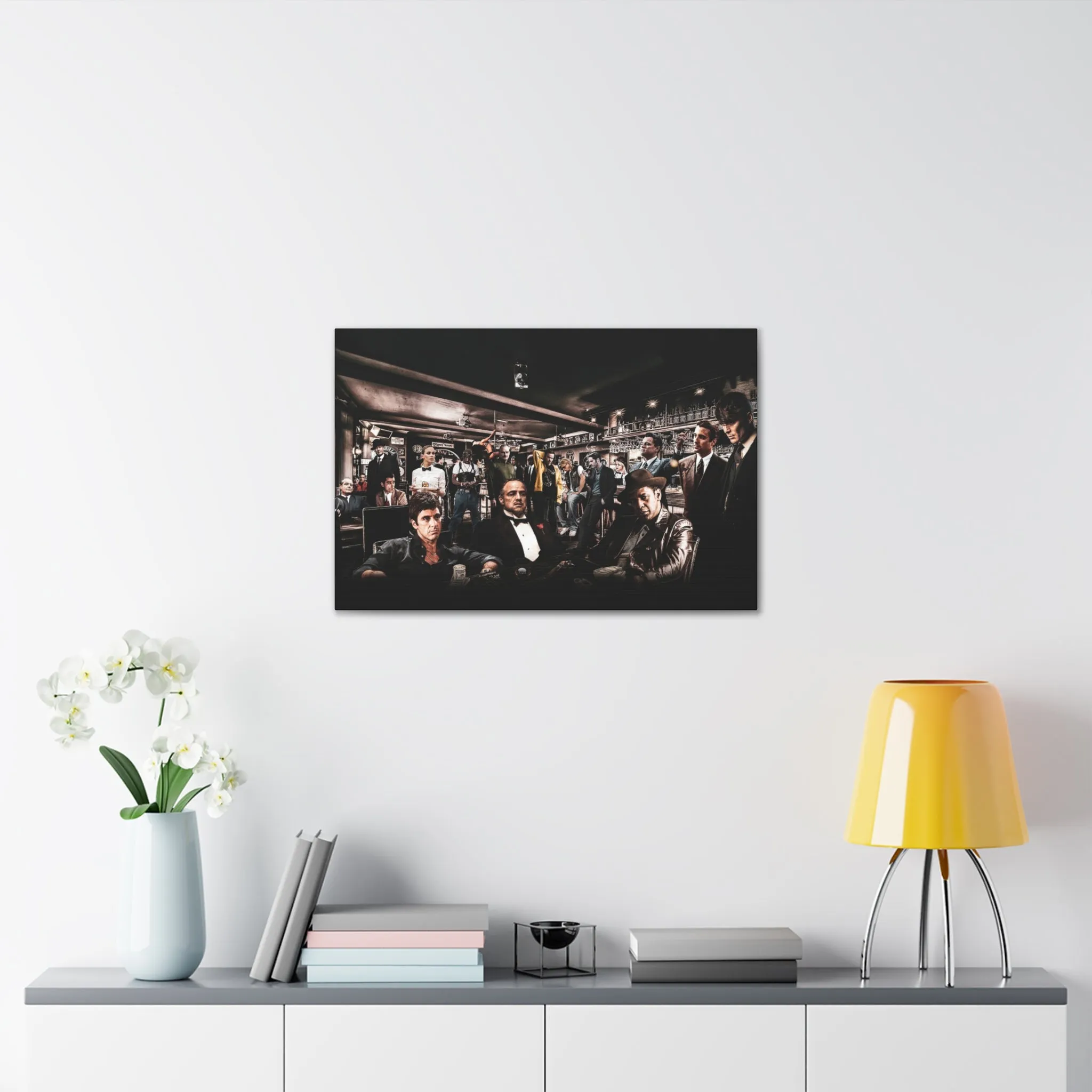 Top Gangsters & Iconic Movie Legends Canvas Gallery Wraps - Image 10