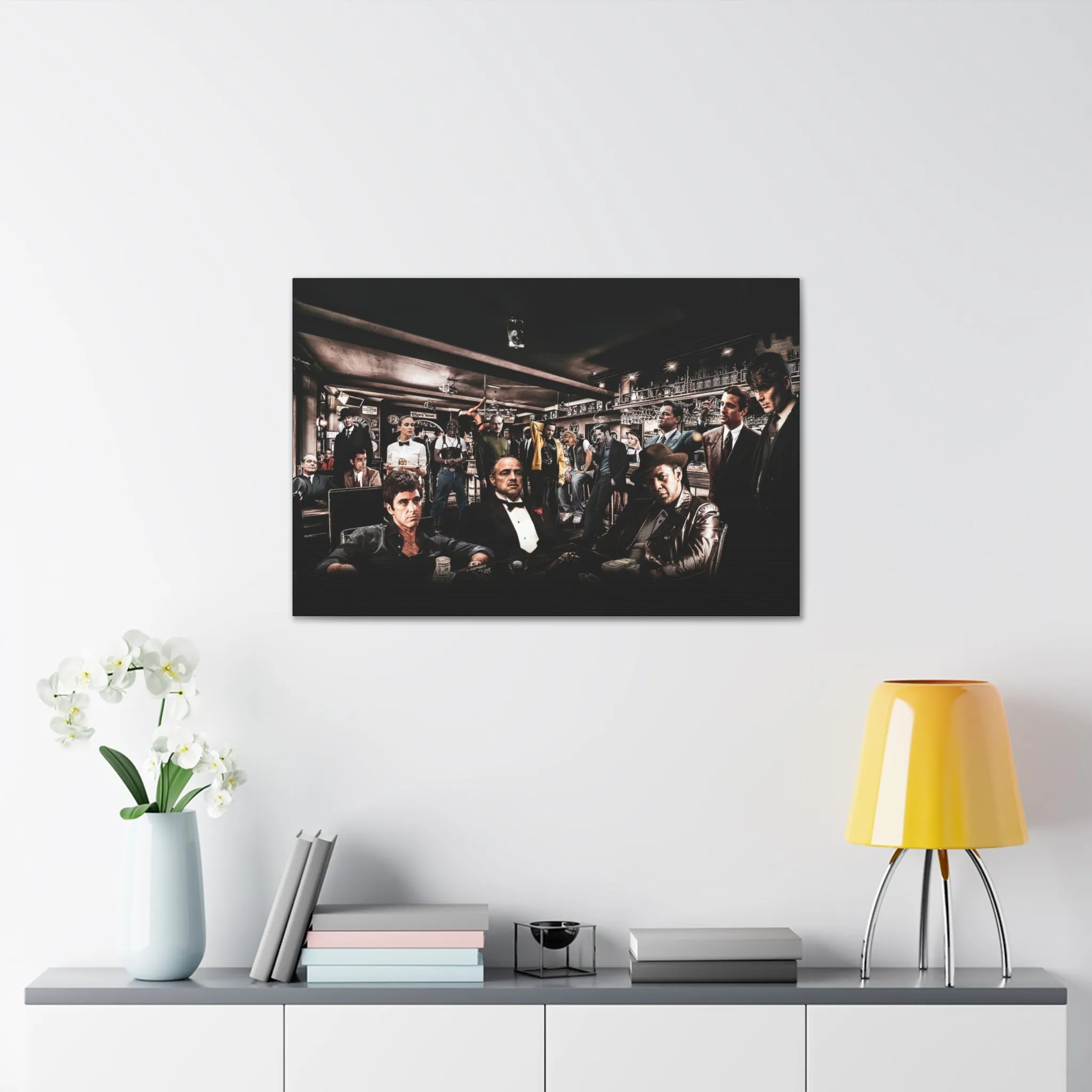 Top Gangsters & Iconic Movie Legends Canvas Gallery Wraps - Image 12
