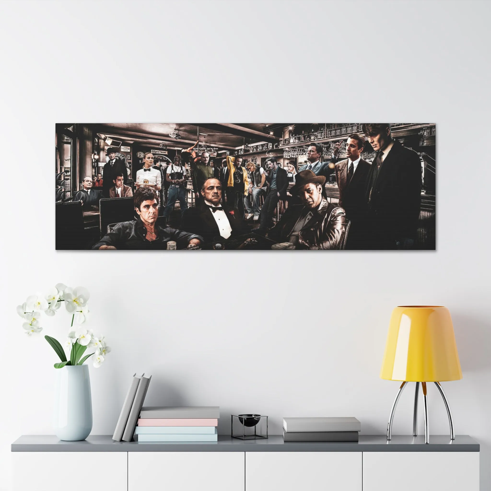 Top Gangsters & Iconic Movie Legends Canvas Gallery Wraps - Image 14