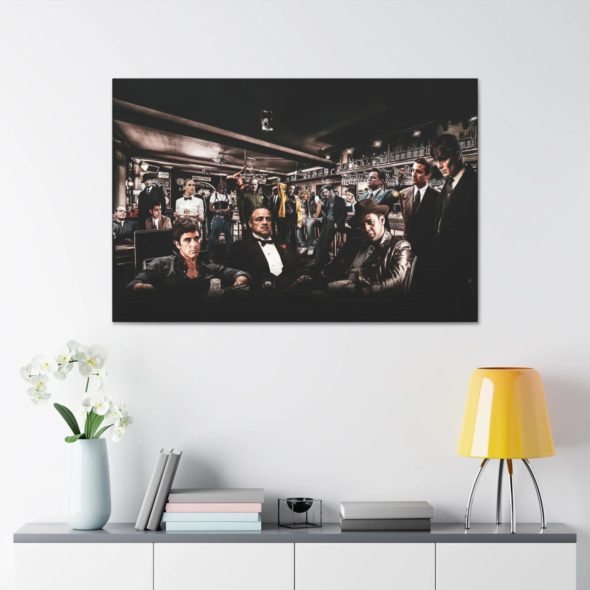 Top Gangsters & Iconic Movie Legends Canvas Gallery Wraps - Image 4