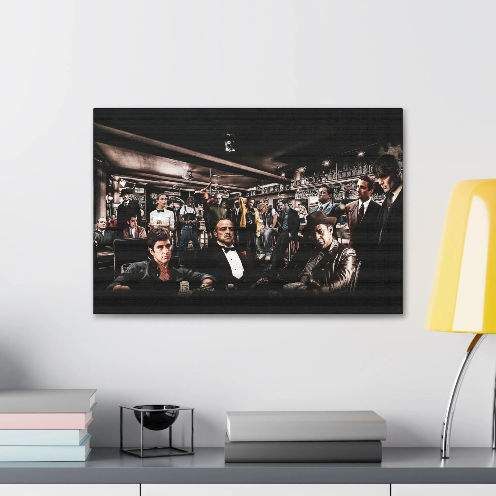 Top Gangsters & Iconic Movie Legends Canvas Gallery Wraps - Image 6