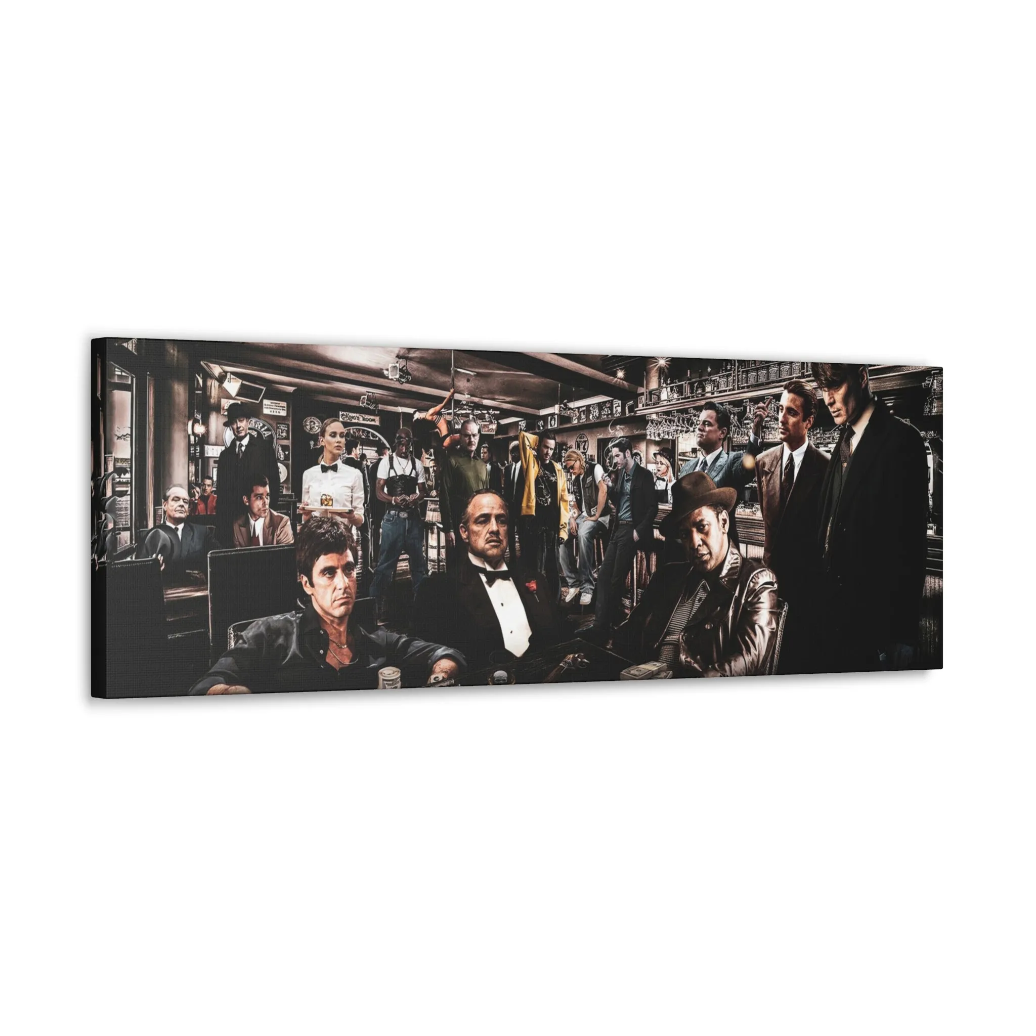 Top Gangsters & Iconic Movie Legends Canvas Gallery Wraps - Image 7