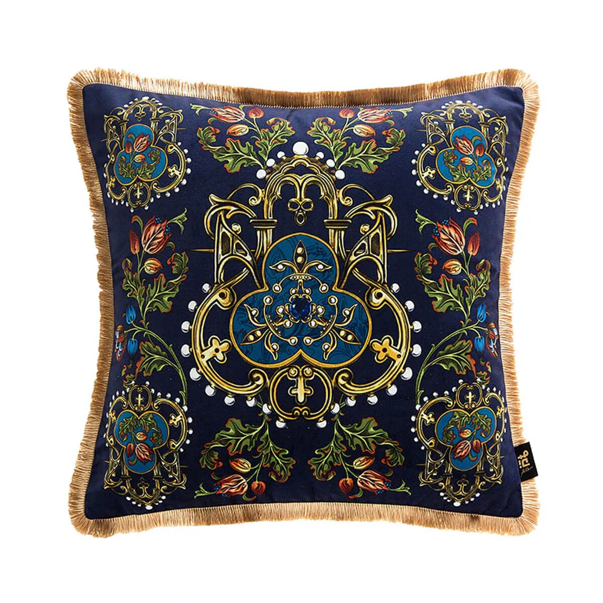 Top Luxury Retro Pillowcase Golden Velour Couch Cushion Pillow Cover - Image 10