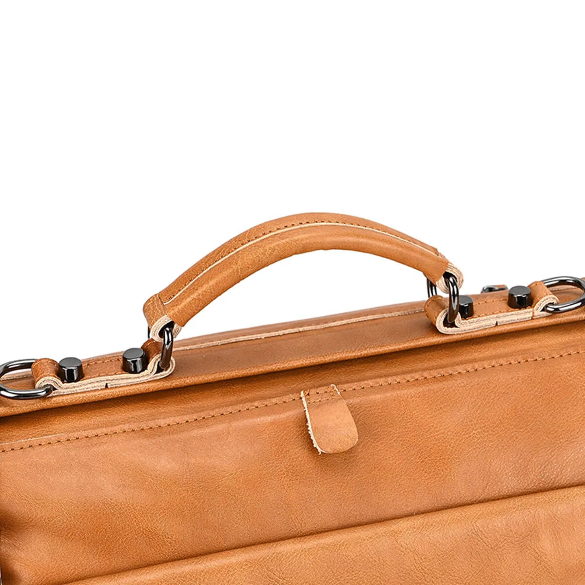 Top Quality Travel Genuine Leather Duffle Bag - Image 20