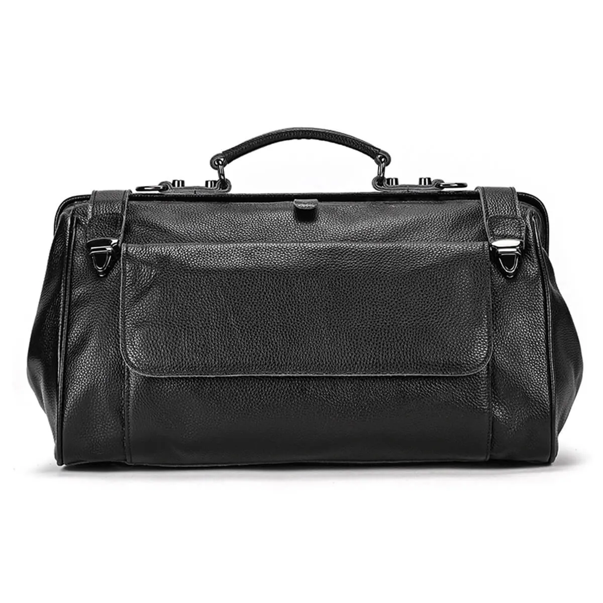 Top Quality Travel Genuine Leather Duffle Bag - Image 6