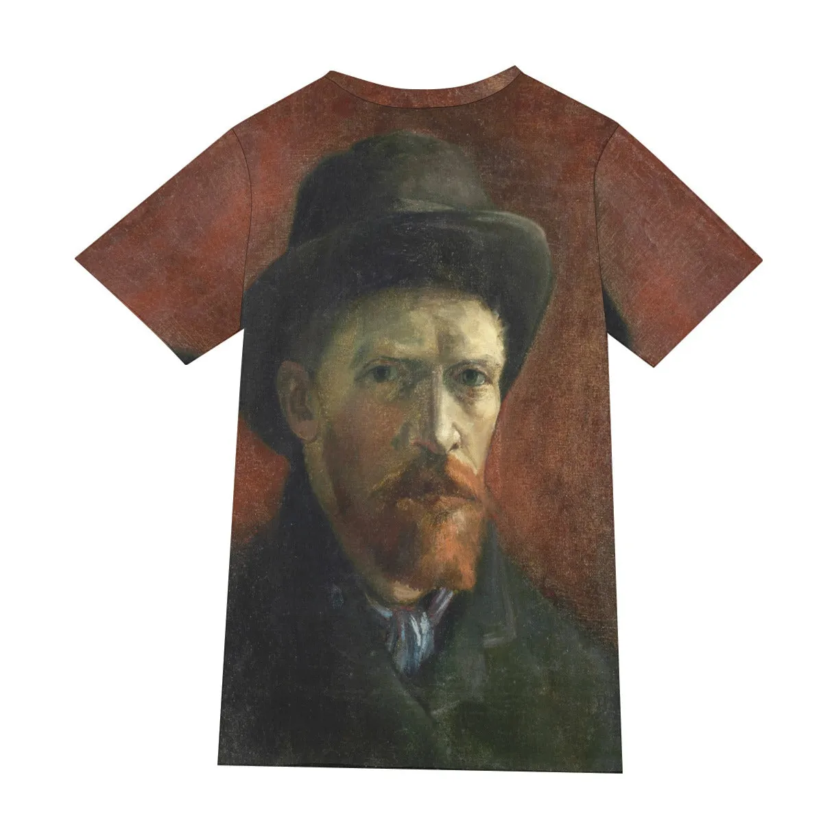 Vincent van Gogh Self-Portrait with Dark Felt Hat T-Shirt - Image 2