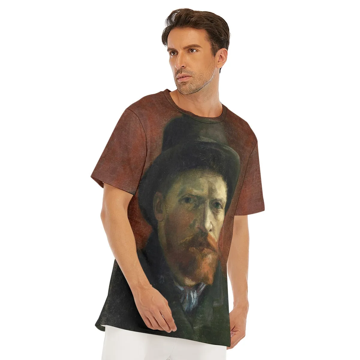 Vincent van Gogh Self-Portrait with Dark Felt Hat T-Shirt - Image 5