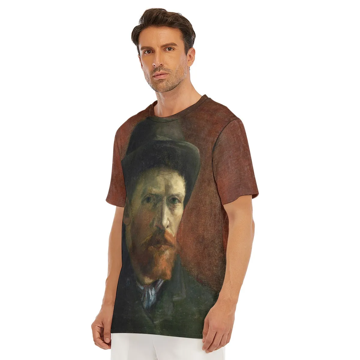 Vincent van Gogh Self-Portrait with Dark Felt Hat T-Shirt - Image 6