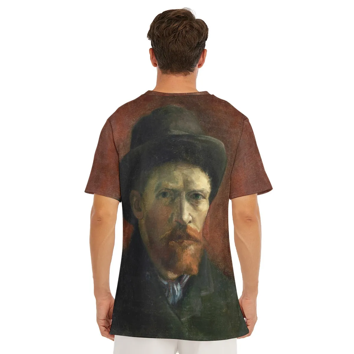 Vincent van Gogh Self-Portrait with Dark Felt Hat T-Shirt - Image 7