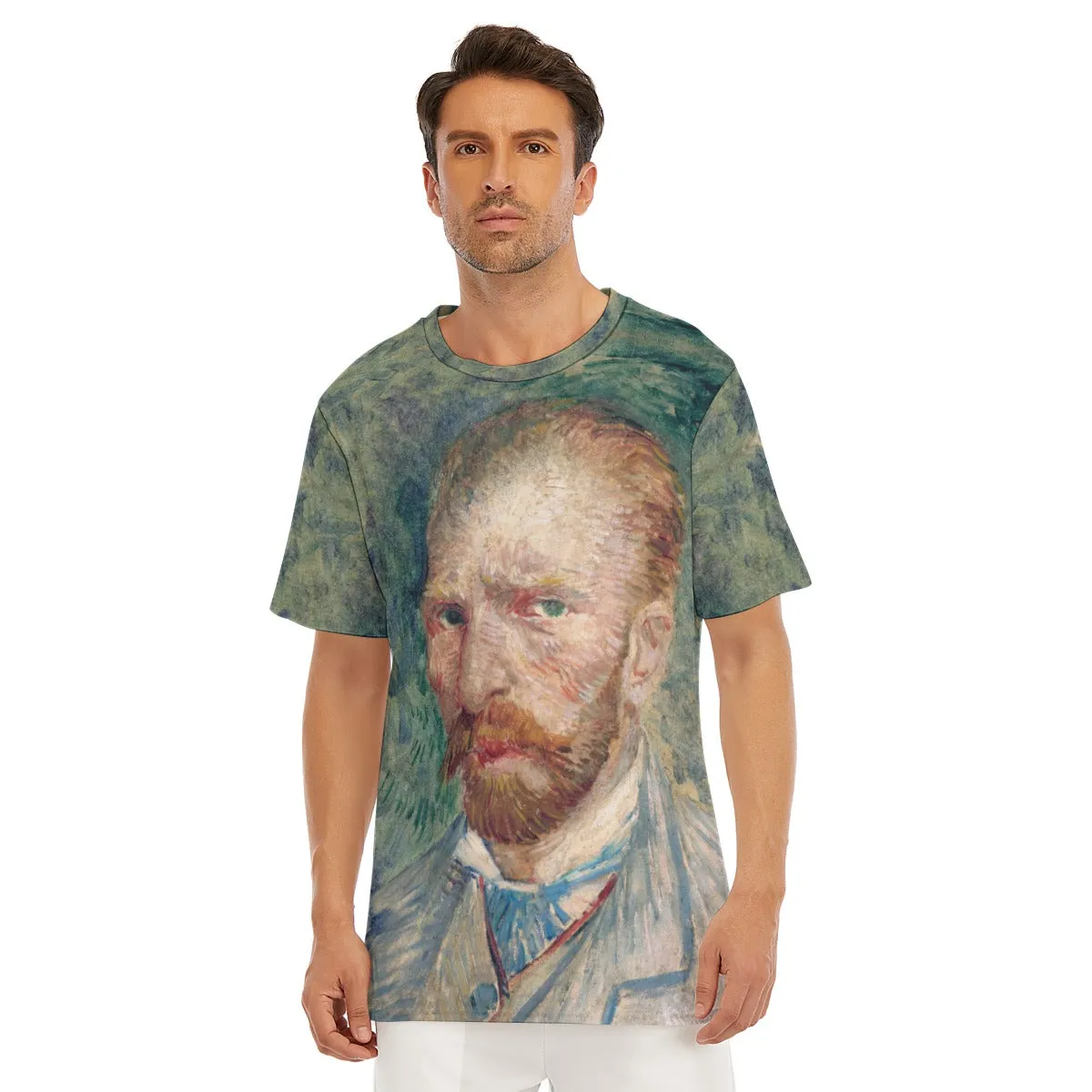 Vincent van Gogh's Self-Portrait 1889 T-Shirt - Image 4