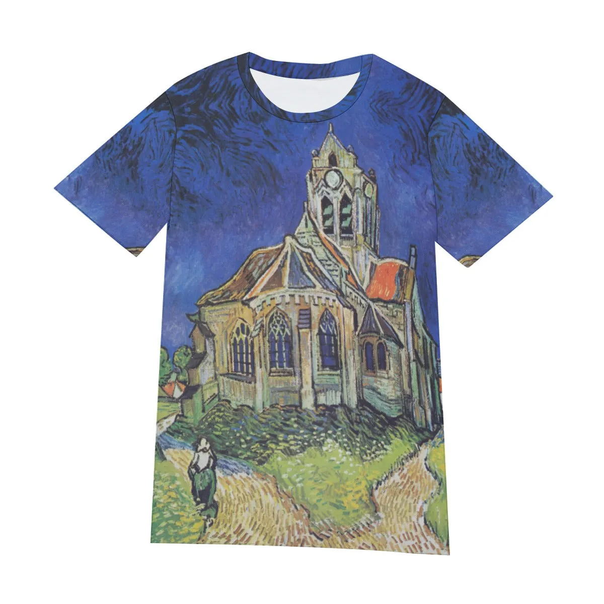 Vincent van Gogh's The Church at Auvers T-Shirt