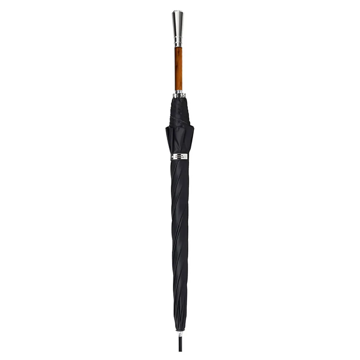 Vintage Art Gentlemen High-Quality Handle Automatic Umbrella - Image 3