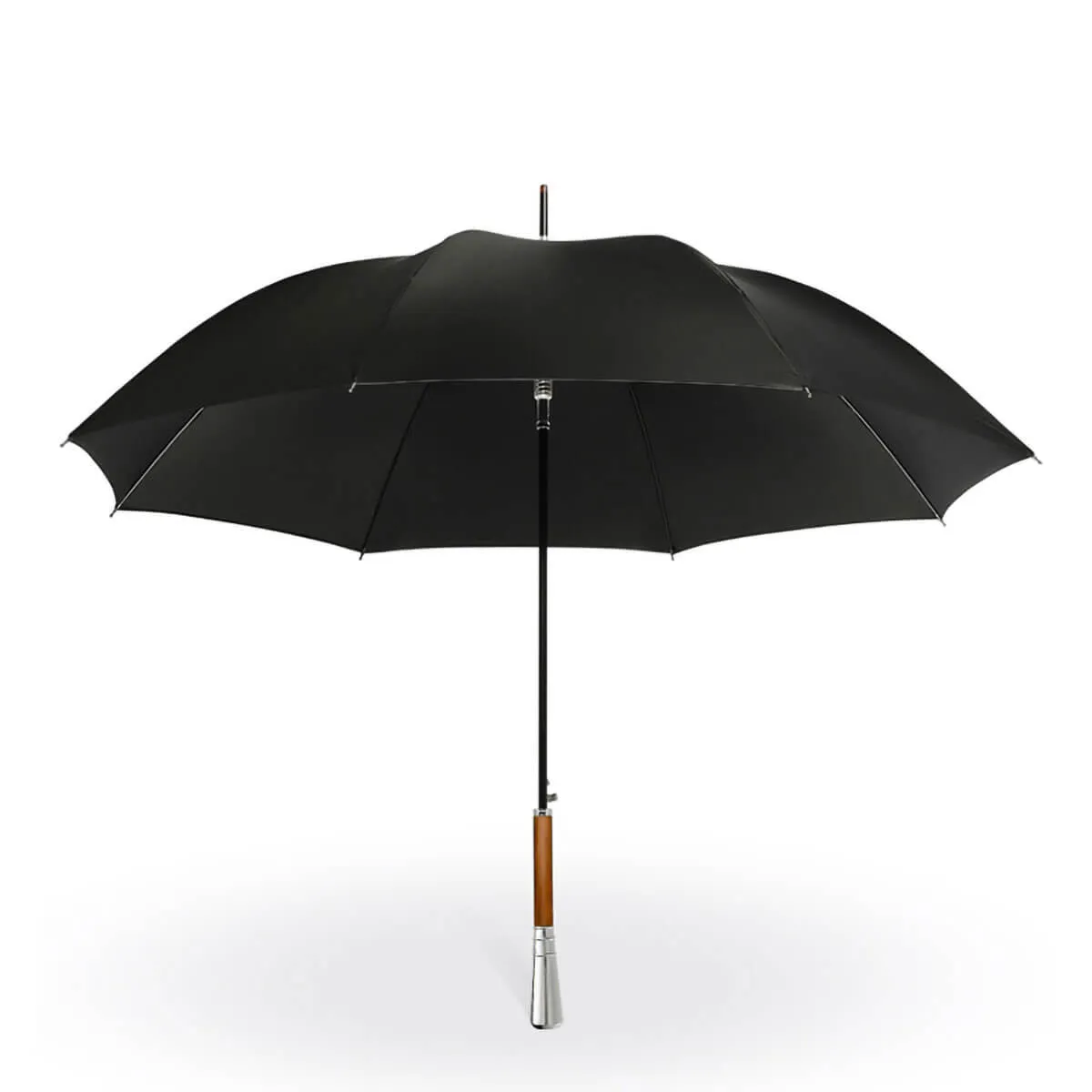 Vintage Art Gentlemen High-Quality Handle Automatic Umbrella - Image 4