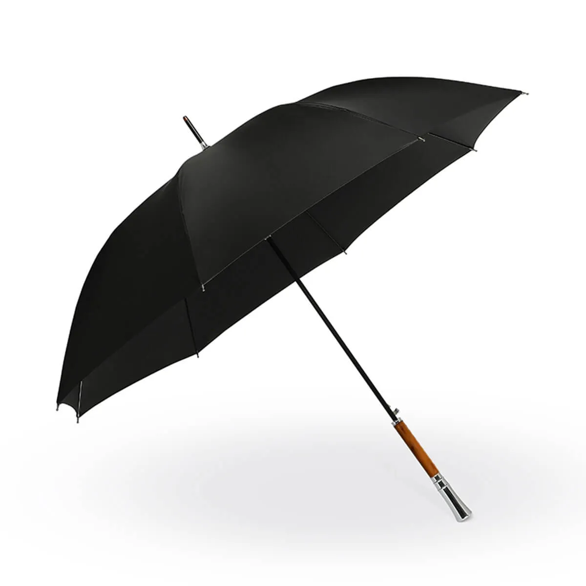 Vintage Art Gentlemen High-Quality Handle Automatic Umbrella - Image 5