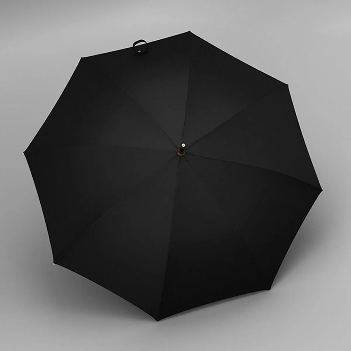 Vintage Wooden Long Business Umbrella - Image 8
