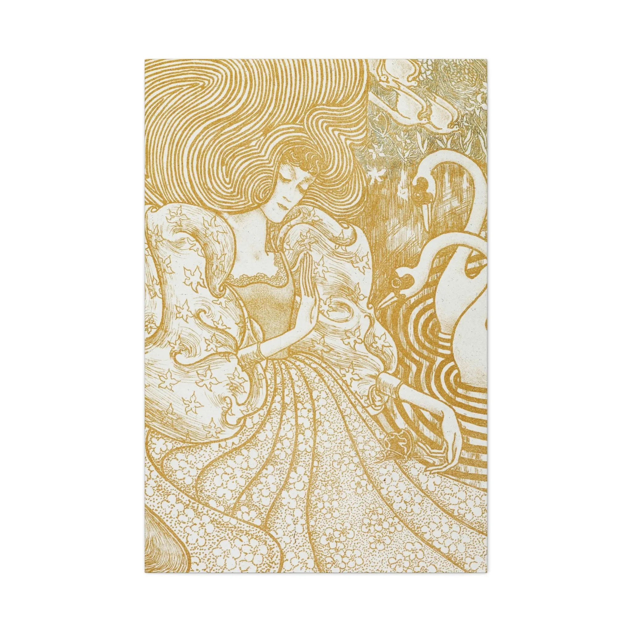 Woman with a Butterfly by Jan Toorop Canvas Gallery Wraps - Image 17