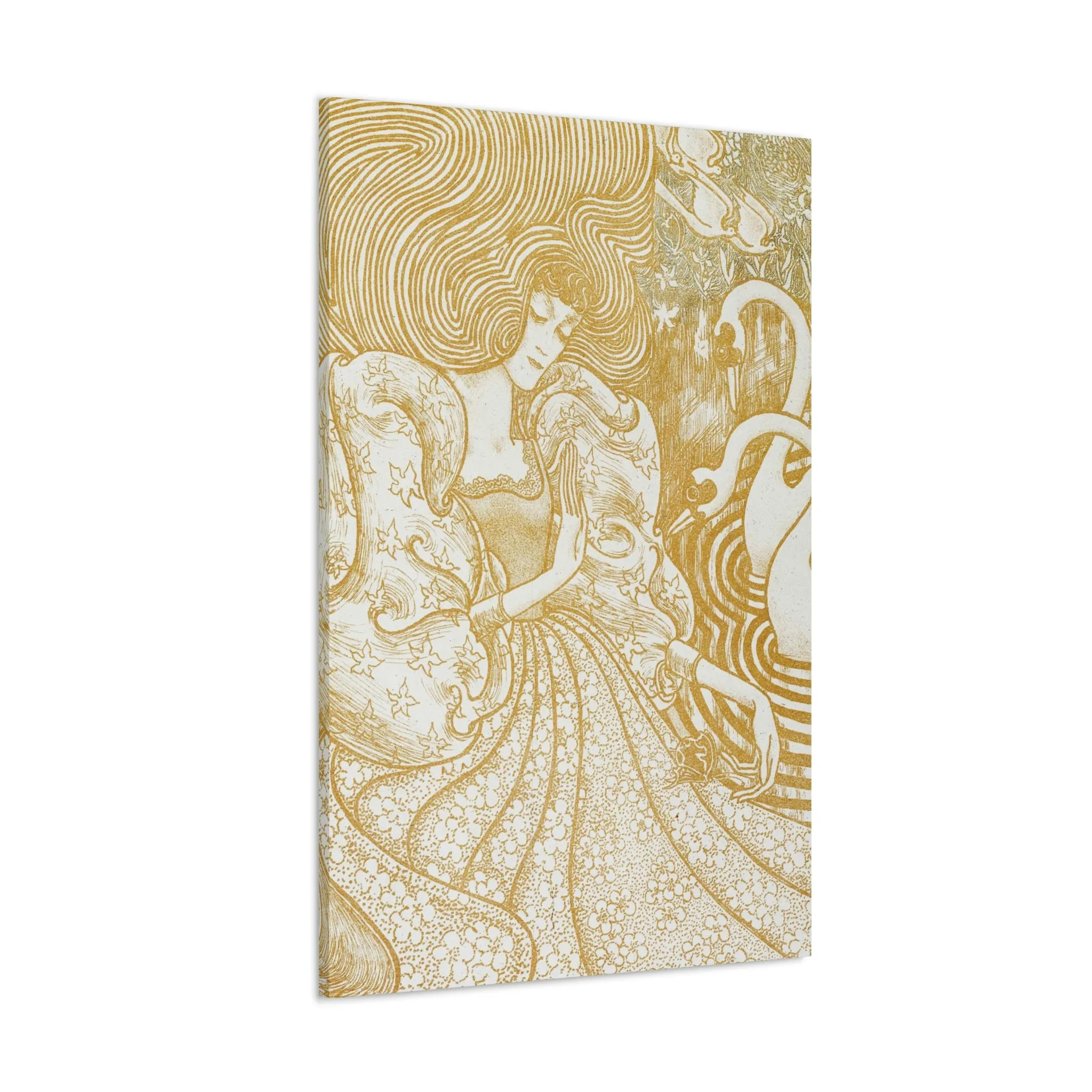 Woman with a Butterfly by Jan Toorop Canvas Gallery Wraps - Image 18
