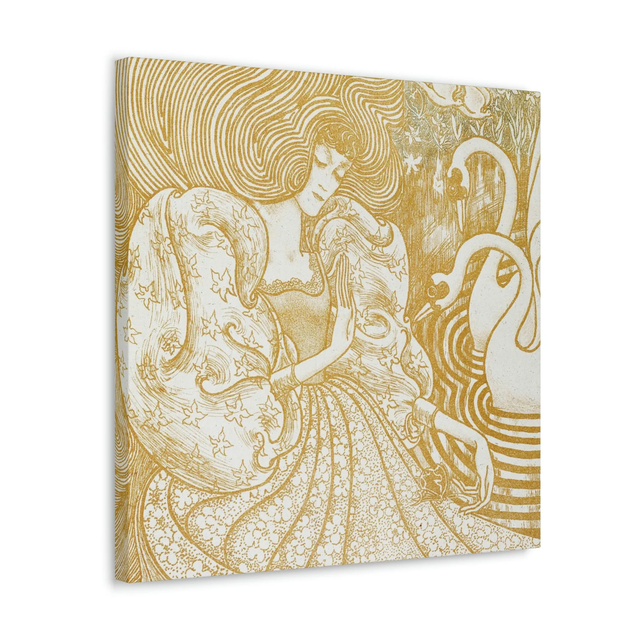 Woman with a Butterfly by Jan Toorop Canvas Gallery Wraps - Image 22