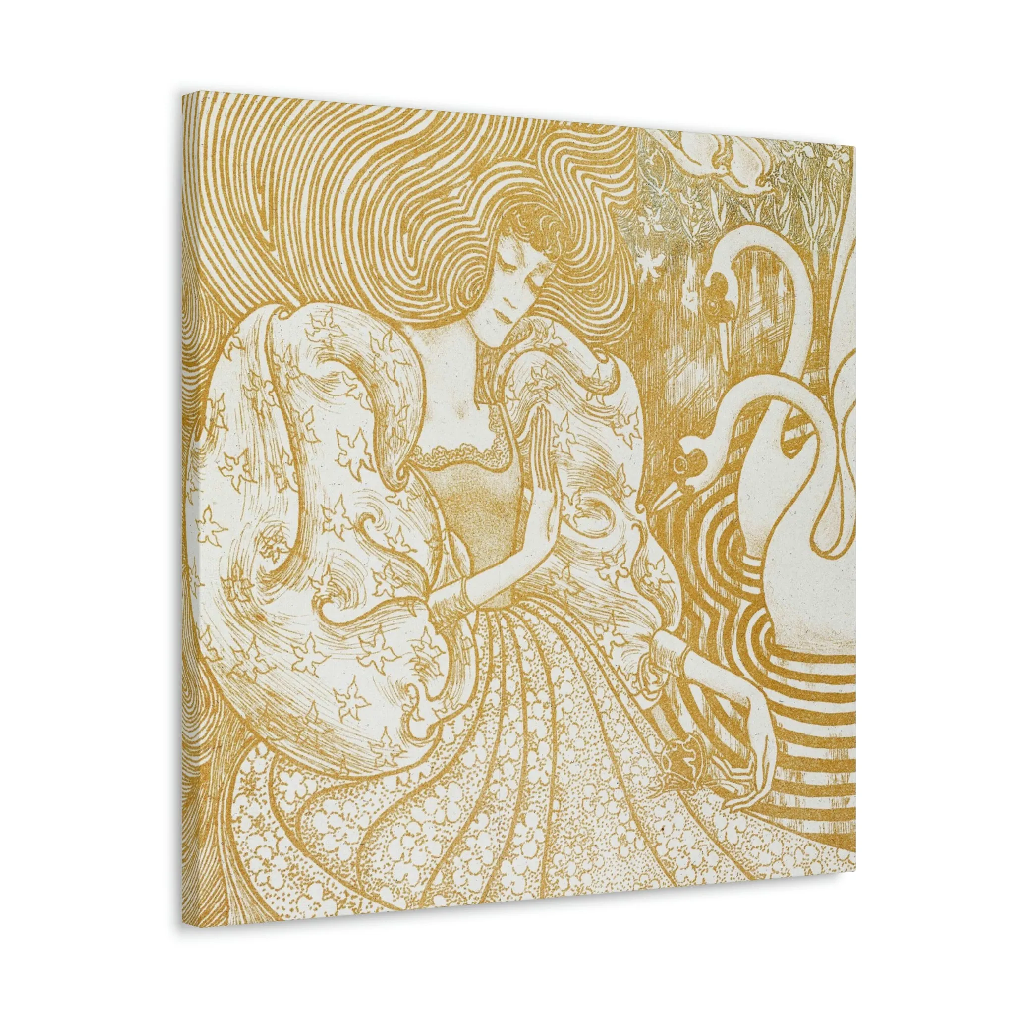 Woman with a Butterfly by Jan Toorop Canvas Gallery Wraps - Image 26