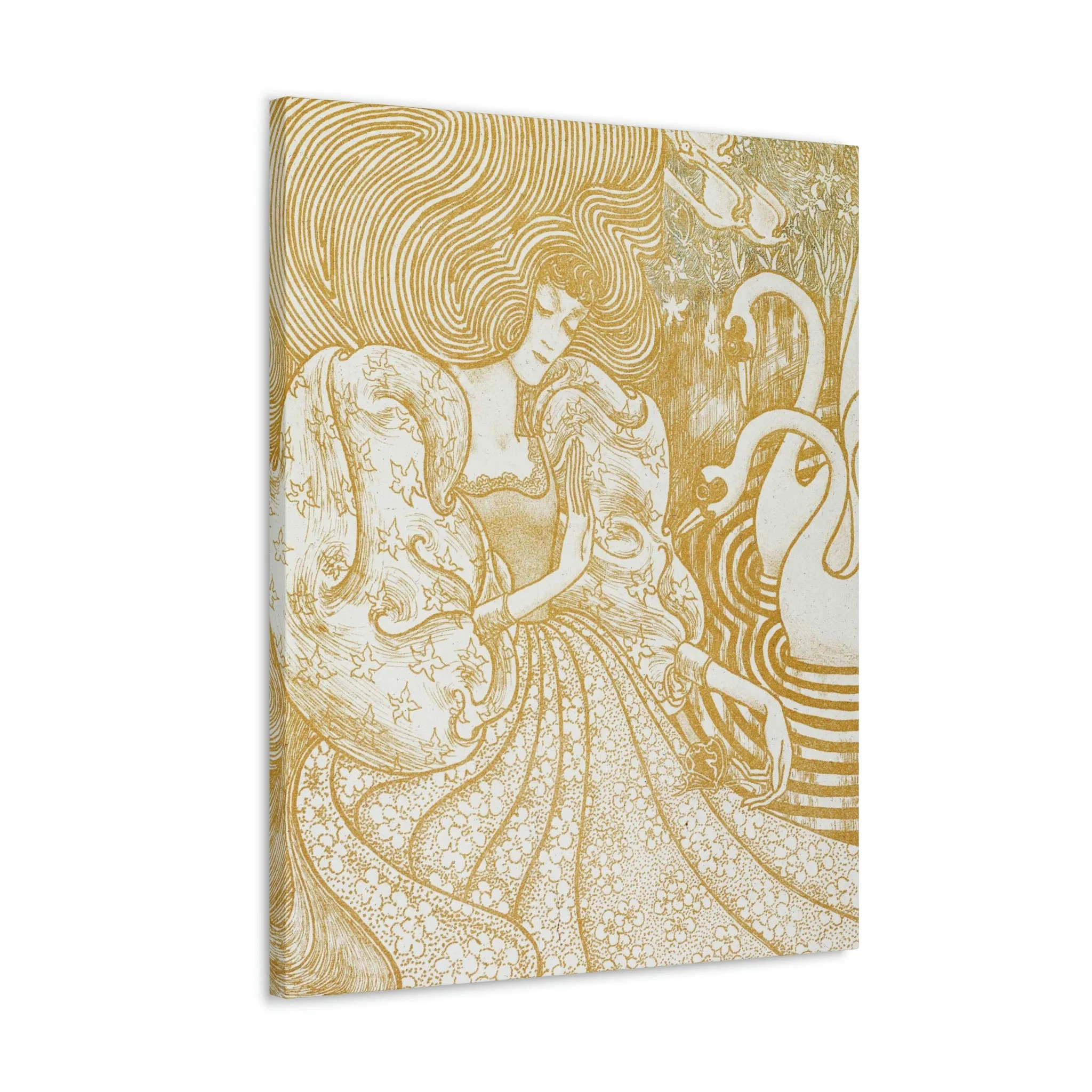 Woman with a Butterfly by Jan Toorop Canvas Gallery Wraps - Image 42
