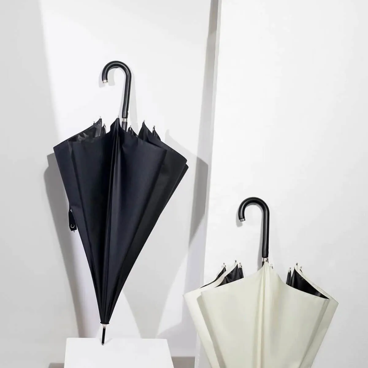 Women Long Automatic Fiberglass Umbrella