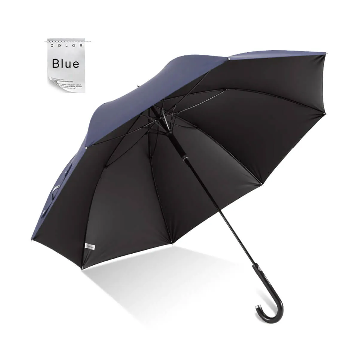 Women Long Automatic Fiberglass Umbrella - Image 6