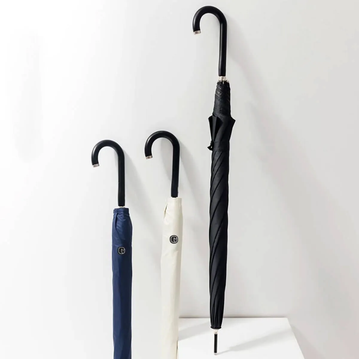 Women Long Automatic Fiberglass Umbrella - Image 9